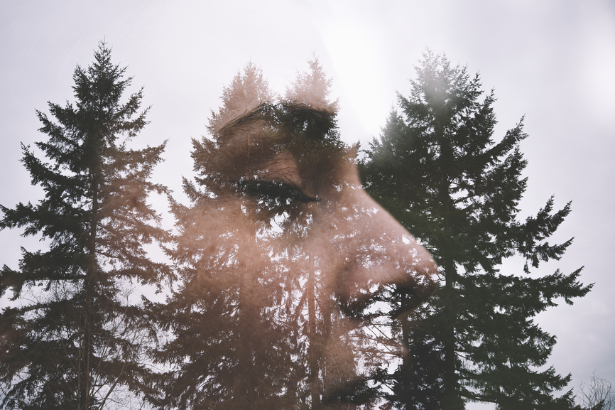 spiritual woman woods