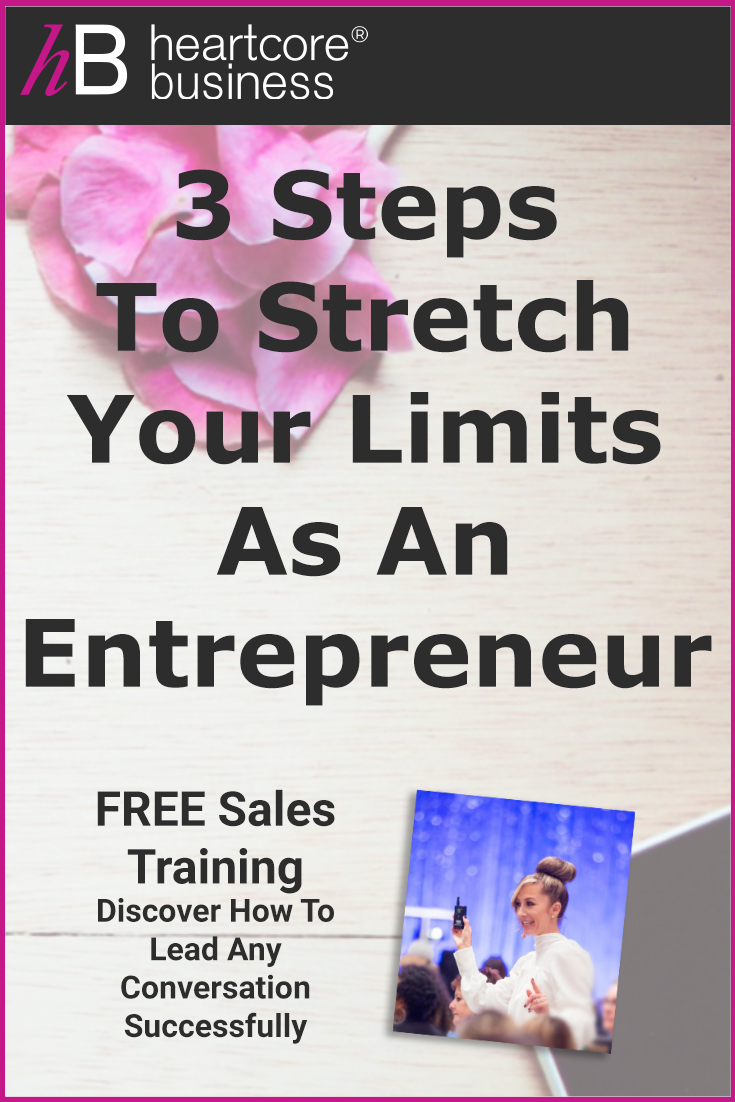 There are three things we believe every entrepreneur should understand in order to access freedom.I'll share with you three steps to stretch yourself, stretch your limits, without breaking so you can create exactly what you want to create in your life—and your business. Re-pin and join my FREE training on how you can convert Conversations into Cash! #heartcorebusiness #businessempire #entrepreneur #coaching #onlinebusiness #businesscoach
