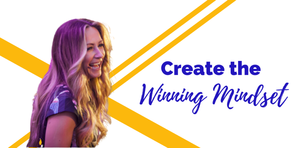 Create the Winning Mindset promotional graphic with Shanda Sumpter