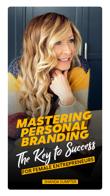 Mastering Personal Branding promo image with photo of Shanda Sumpter