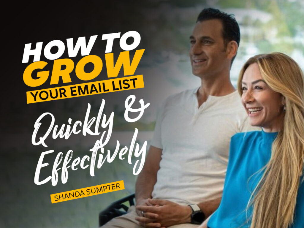 how to grow your email list